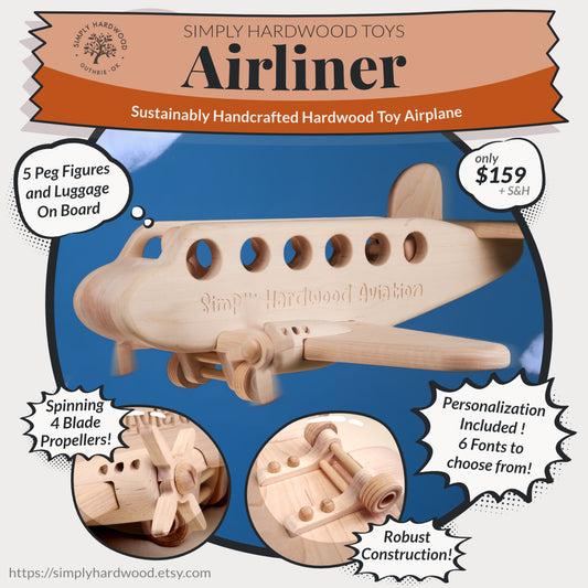 Wooden Passenger Plane