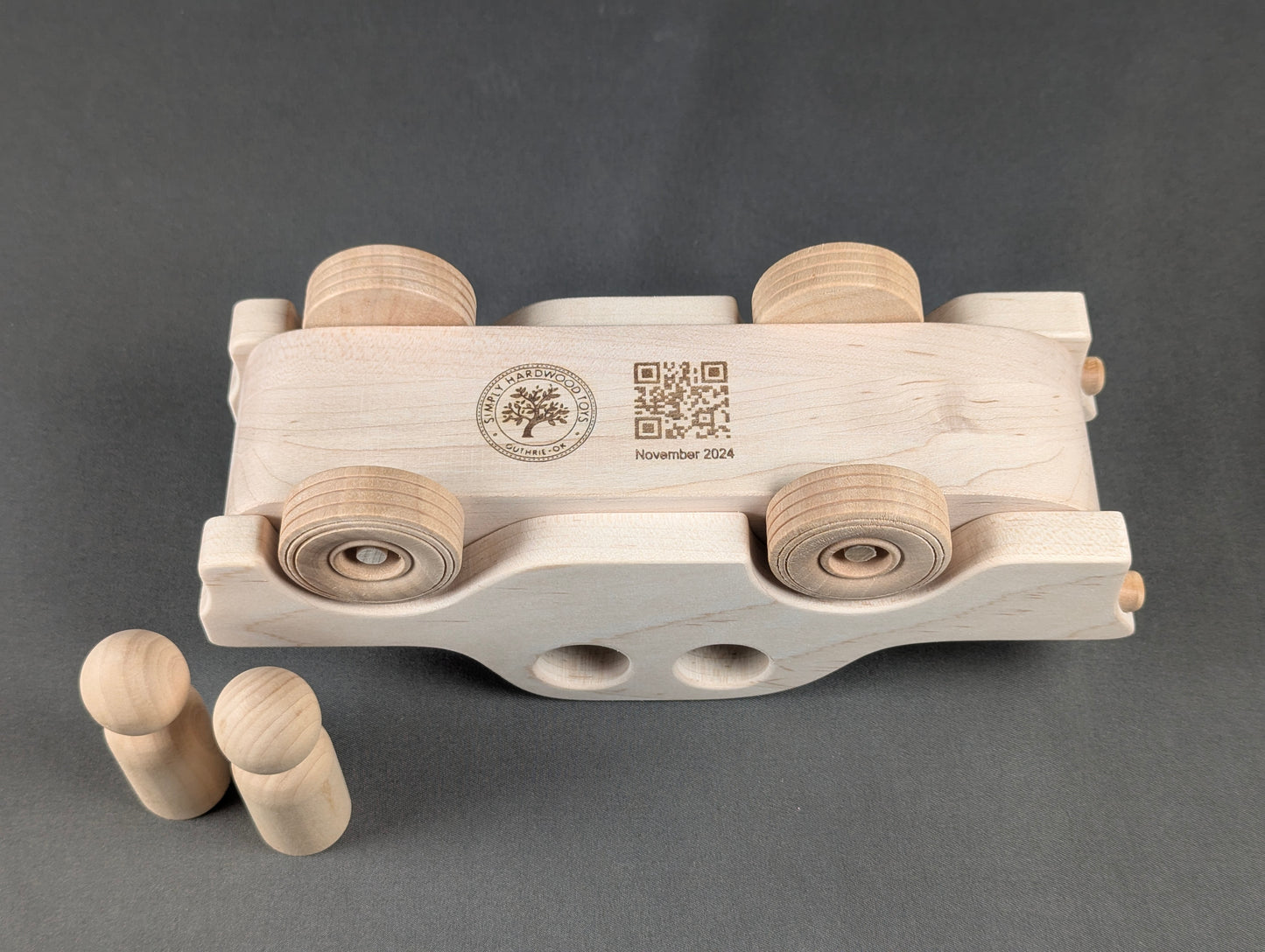 Wooden Family Car Toy