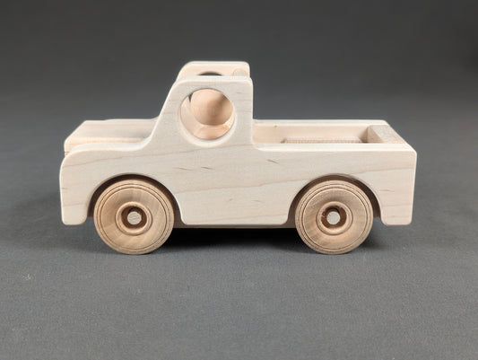 Wooden Pickup Truck Toy